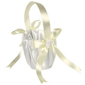 Satin Flowergirl Basket Craft Kit