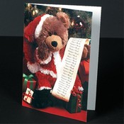 Bear Christmas List Card