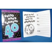 Look Whos 40 Invitations Wholesale Bulk