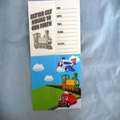 Transportation Invitations Wholesale Bulk