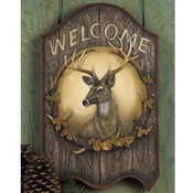 Deer Welcome Plaque