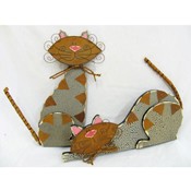 Wooden Cats