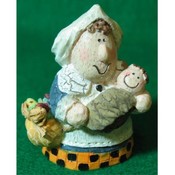 Thanksgiving Resin Pilgrim Woman