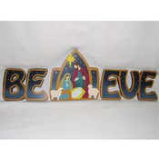 Wooden Believe Blocks Wholesale Bulk