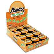 Savex Lip Medication Jar Display - Tropical
