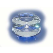Crystal Oyster With Crystal Pearl