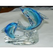 Beautiful Glass Dolphins