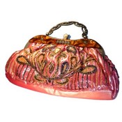 Women's Shimmering &amp; Sequin Print Hand Bag