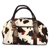 Women's Cow Hide Print Hand Bags