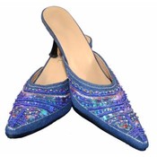 Women's Fashion Slides / Mules With Sequins