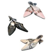 Beautiful Women's Dress Slides - 2 Shoe Color