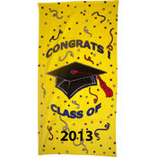 30 x 60, 11 lb. Congrats Velour Beach Towel - 2013