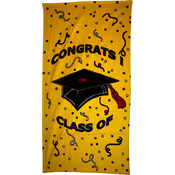 30 x 60, 11 lb. Congrats Velour Beach Towel