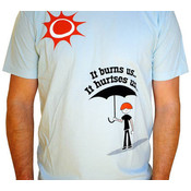 Twill Co "Burns" Design Graphic T Shirt- Mens Medium