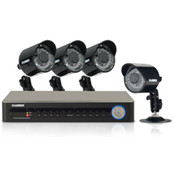4CH 500GB DVR W/ 4 IN/OUTDOOR CAMERAS