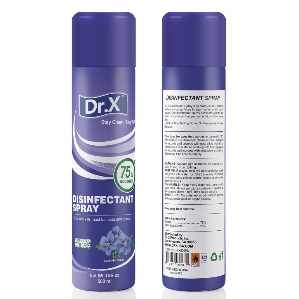Wholesale Lavender Disinfectant Spray, 75 Alcohol, 16.9 oz.