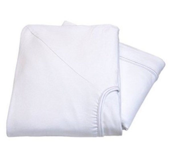 Wholesale White Jersey Knit Twin Fitted Sheet DollarDays