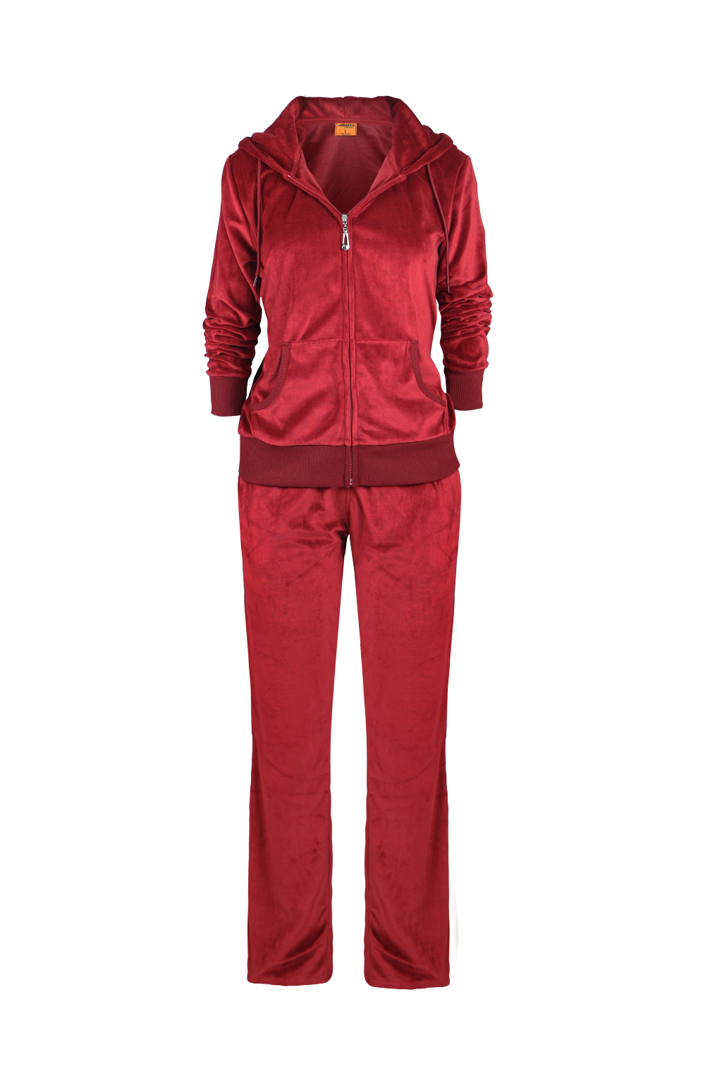 velour jogging suit