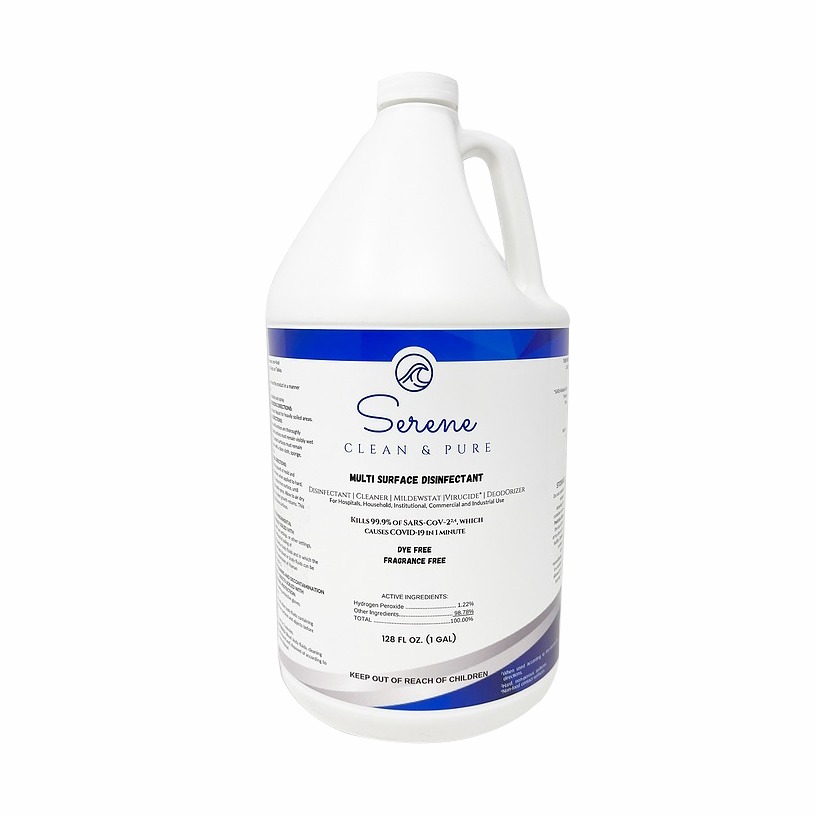 Wholesale Food Grade MultiSurface Disinfectant, One Gallon