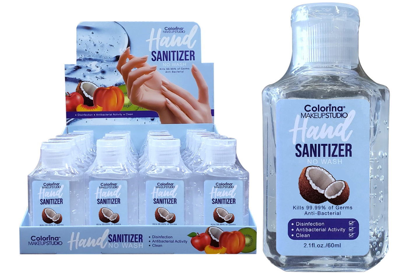 Wholesale Hand Sanitizer 21 Oz Coconut Scent Sku 2348323 Dollardays 0357