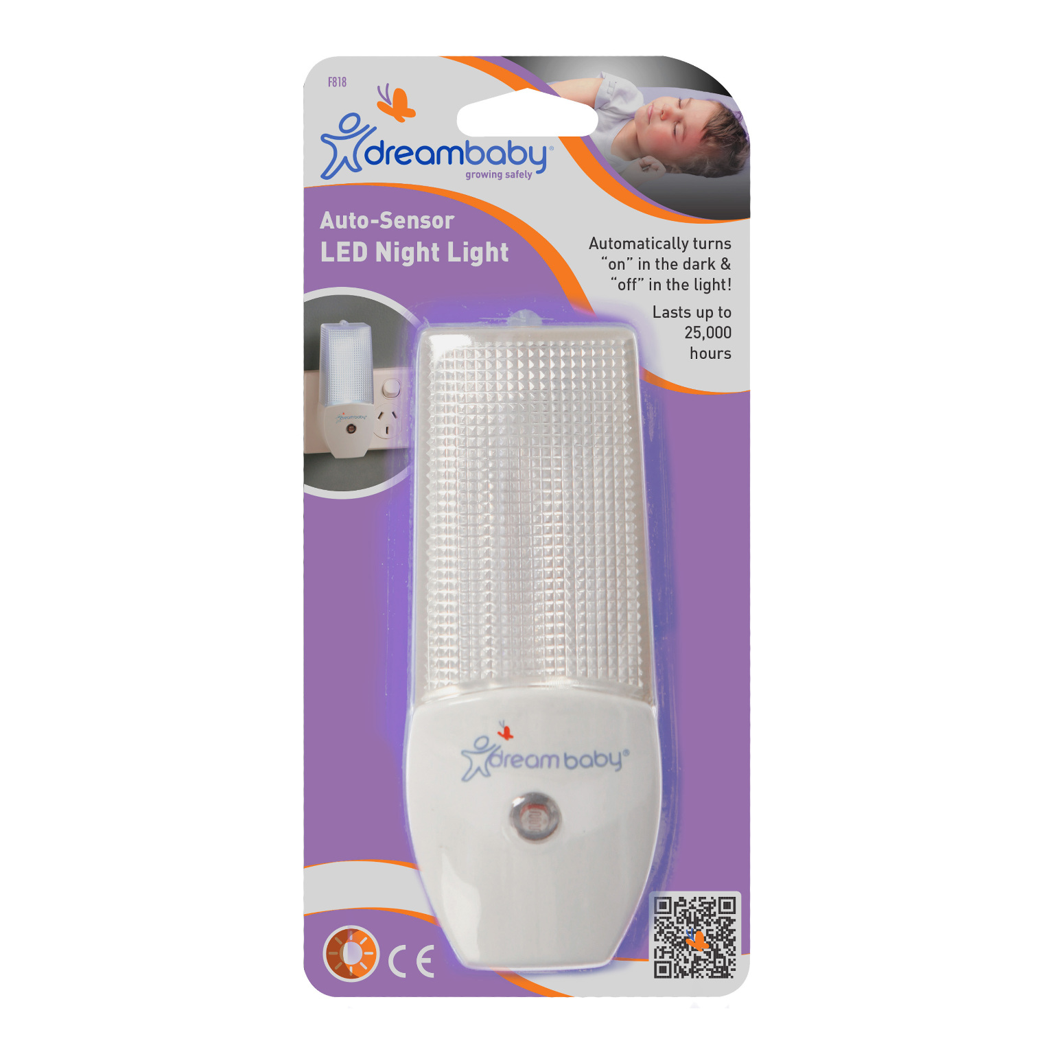 dreambaby auto sensor night light