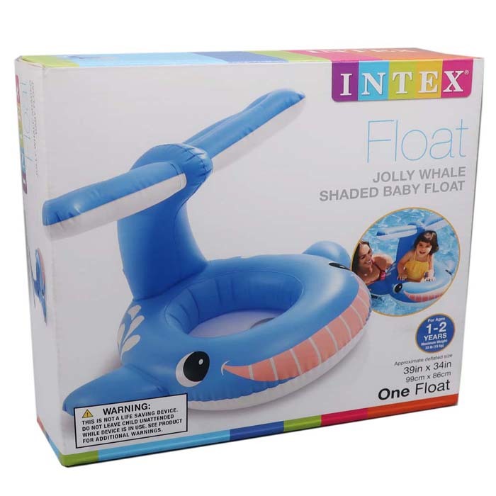 shaded pool float for babies