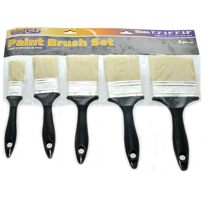 Wholesale 5 Piece Paint Brush Set DollarDays