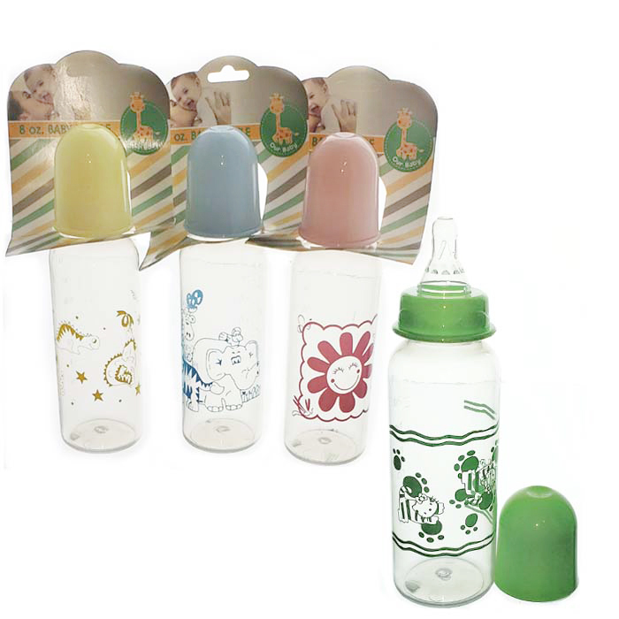 Wholesale Baby Bottles 4 Assorted 8oz (SKU 2324374) DollarDays