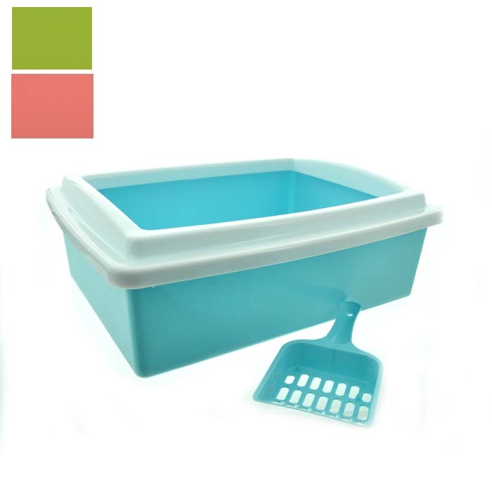 Wholesale Litter Boxes Scoop Included, Assorted Colors. 12" x 16"