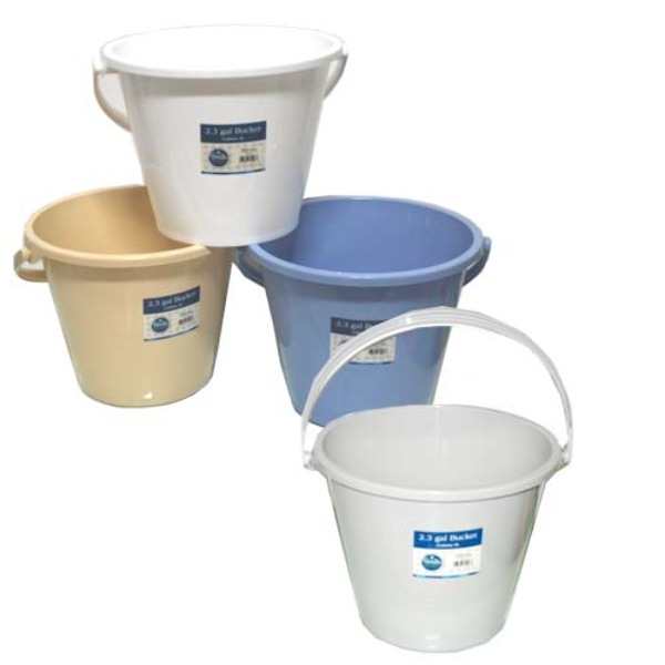 Wholesale Plastic Bucket 2.3Gl 4 Colors DollarDays