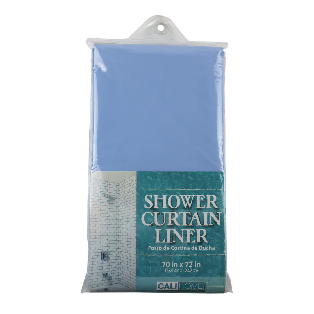Wholesale Shower Curtain Liners Blue, 70" x 72"