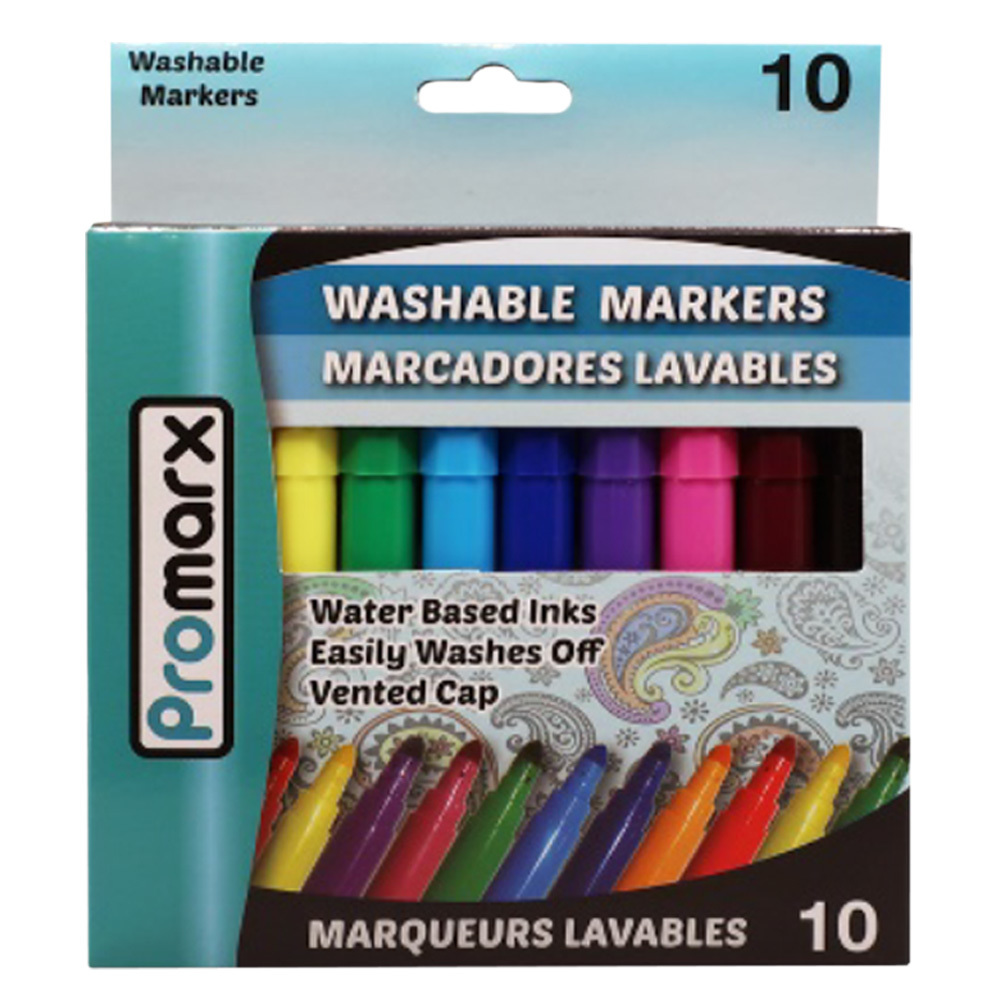 Wholesale Classic Rainbow Markers 10 Pack, Washable