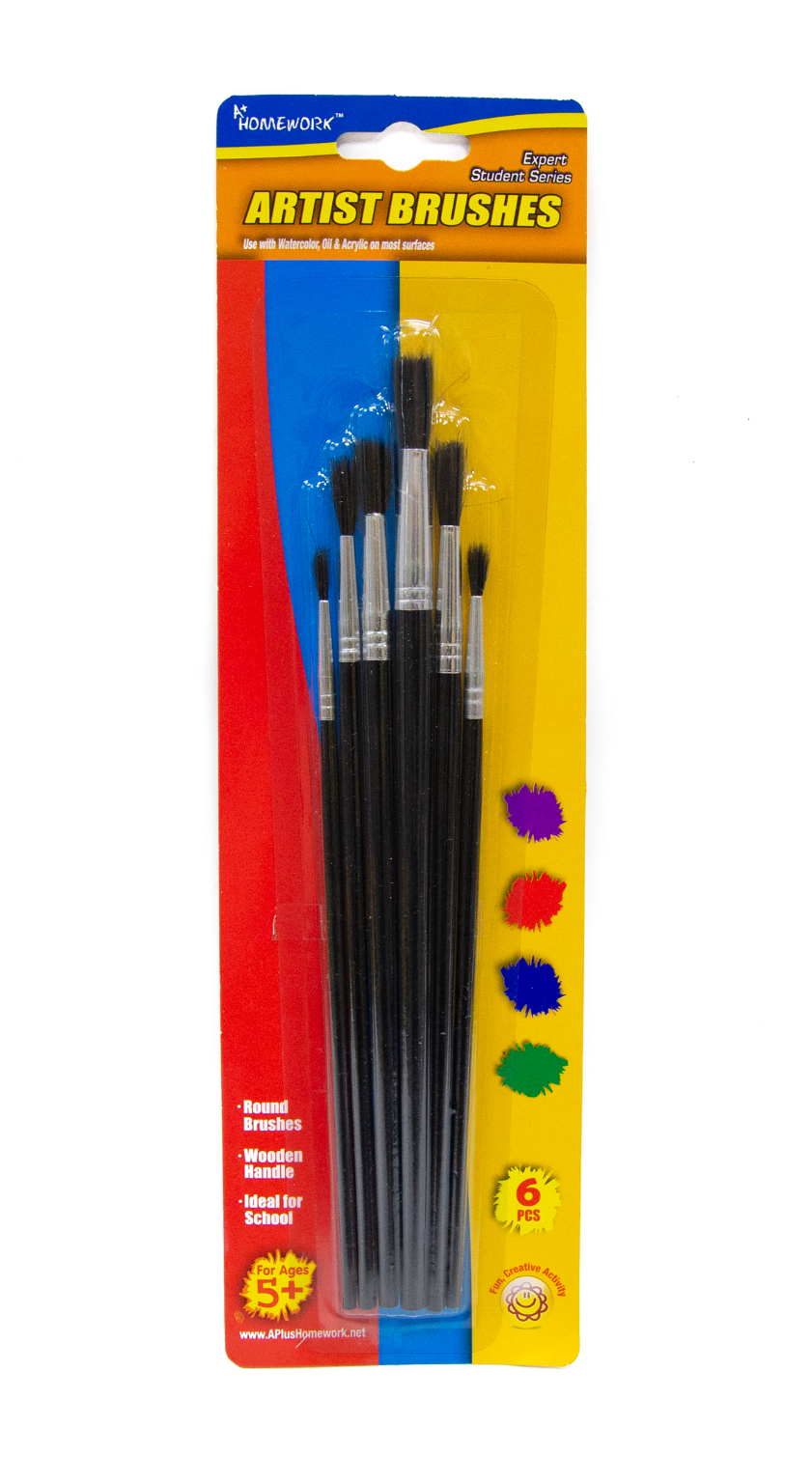 Wholesale Artist Paint Brushes - 6 Count(48xalt=