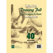 Manila Drawing Tablet - 9" X 12" - 40 sheets