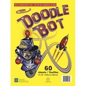 Doodle Drawing Tablet - 9" X 12" - 60 sheets