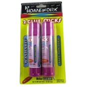 Purple Glue Sticks - 2 pk - .50 oz each stick