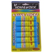 Glue Sticks Washable - 6 Pack - .28 oz Each