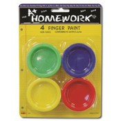 Finger Paints - 4 pack - asst. colors