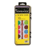 Water Color Paint Set - 16 asst.colors+brush
