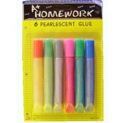 Pearlescent Glue tubes - 6 pack