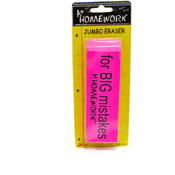 Jumbo Pink Beveled Eraser