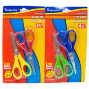 School Scissors - 2 pack - metal - blunt+pointed