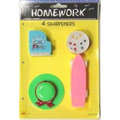 Sharpeners - 4 pack - asst.designs