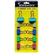 Binder Clips - 10 pack 1" + .75"