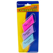 Erasers - Neon Colors - 3 pack