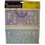 Stencil set - 2 pack - 70 + shapes