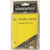 Thumb Tacks Asst.Colors - 120 pack