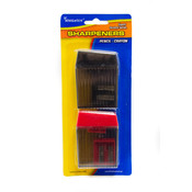 A+Homework Pencil Sharpeners - 4 pack -pencil+crayon Wholesale Bulk