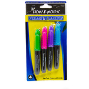 Permanent Markers - Mini 3" -  4 Pack
