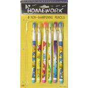 Pre - Sharpened - pencils - 6 pack
